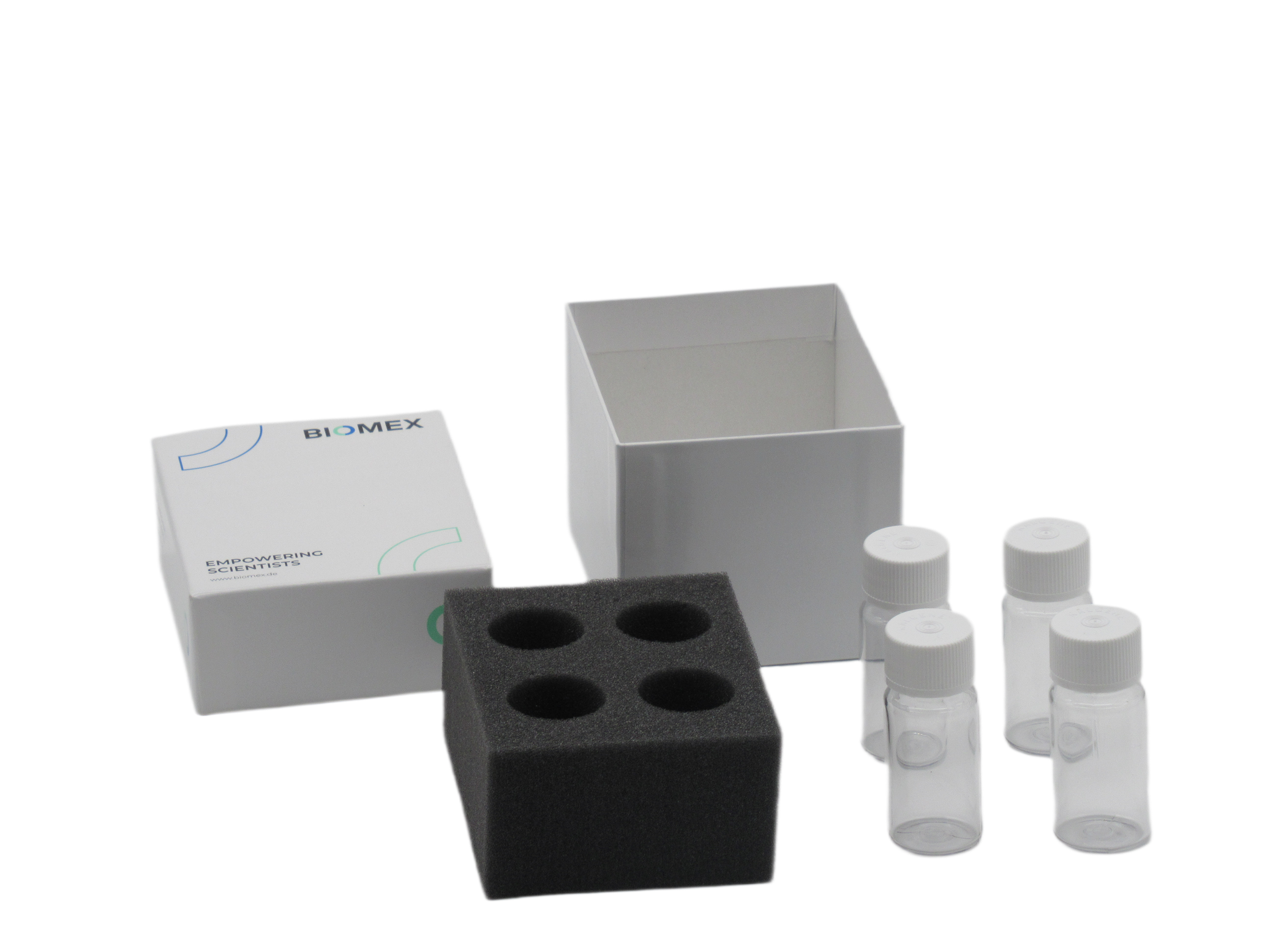Box mit Locheinsatz aus Kunststoff